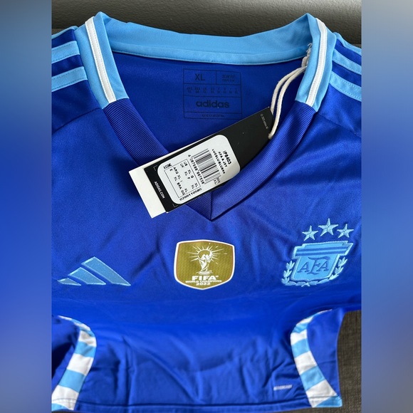 Adidas Authentic Argentina National Team 2024 Away Jersey IP8403 Men’s Sz: XL - Picture 5 of 9